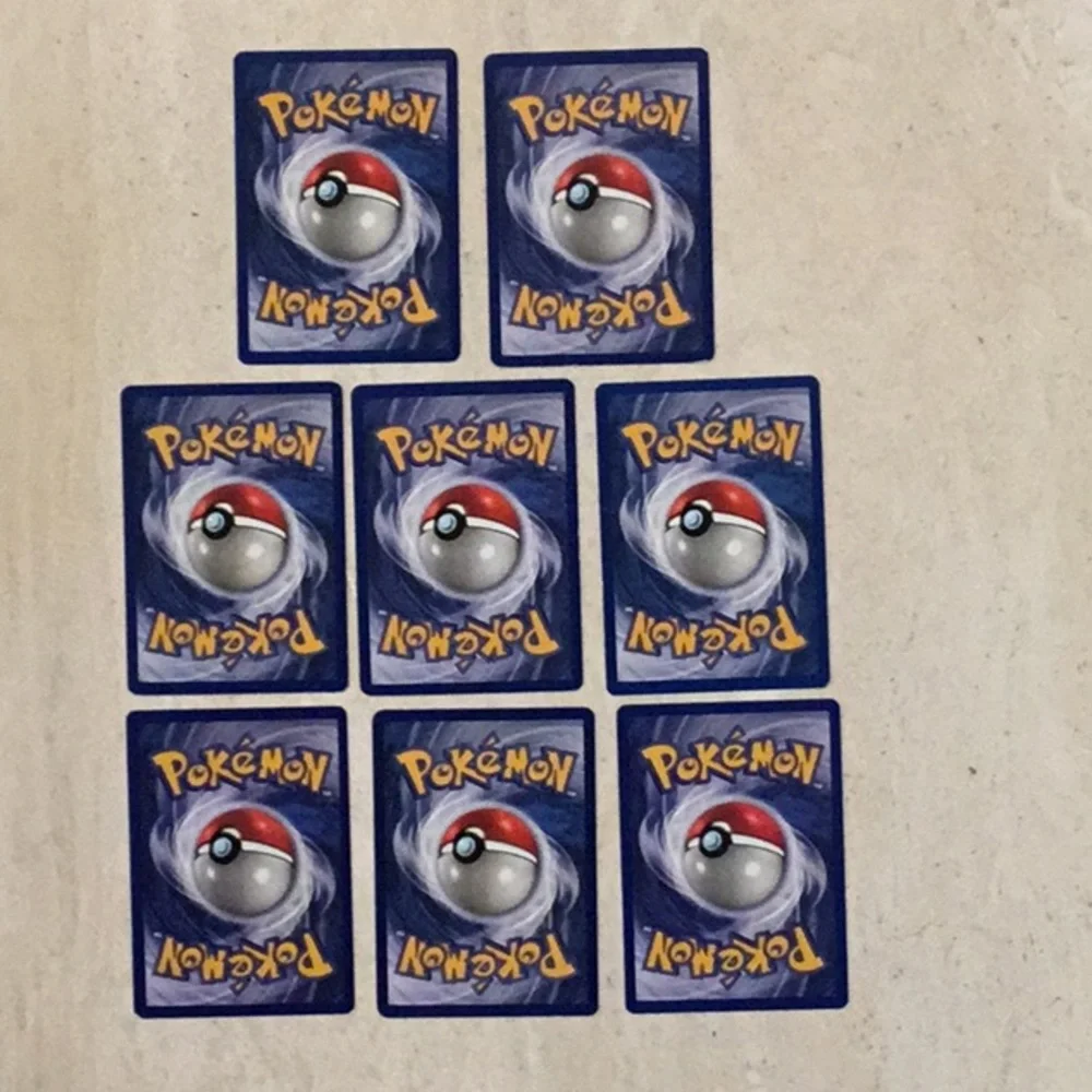 1999 Pokemon Cards Fossil Base Set Gastly Ekans Arbok Tentacruel Lot 8 Card